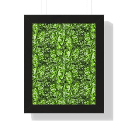 Aglaonema Pictum Framed Print – Botanical Wall Art