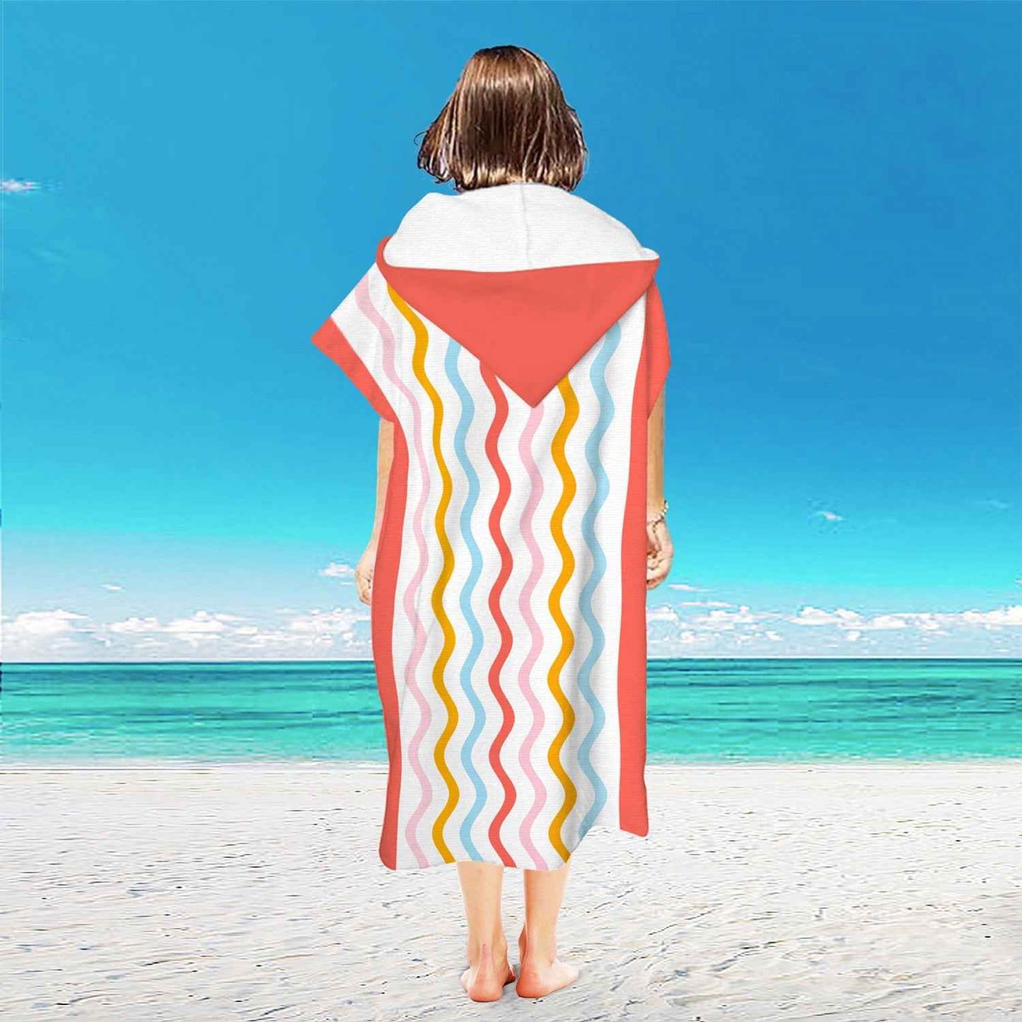 Microfiber Cloak Beach Quick-drying Bathrobe Cloak Beach
