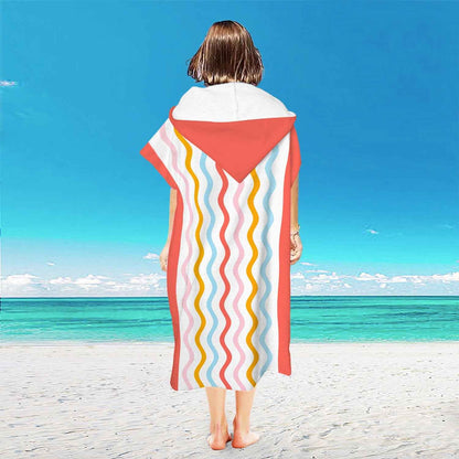 Microfiber Cloak Beach Quick-drying Bathrobe Cloak Beach