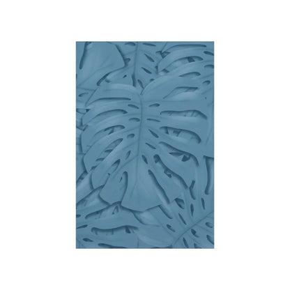 Cerulean Monstera Botanical Print – Unframed Wall Art