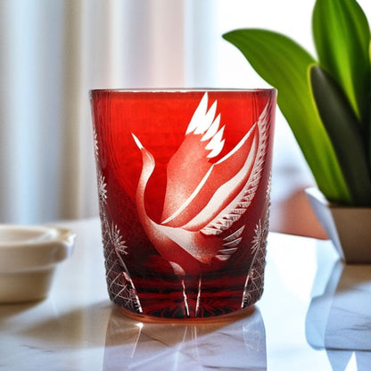 Cut Crystal Glass Handmade
