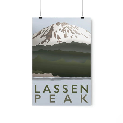 Lassen Peak Print – Unframed Wall Art