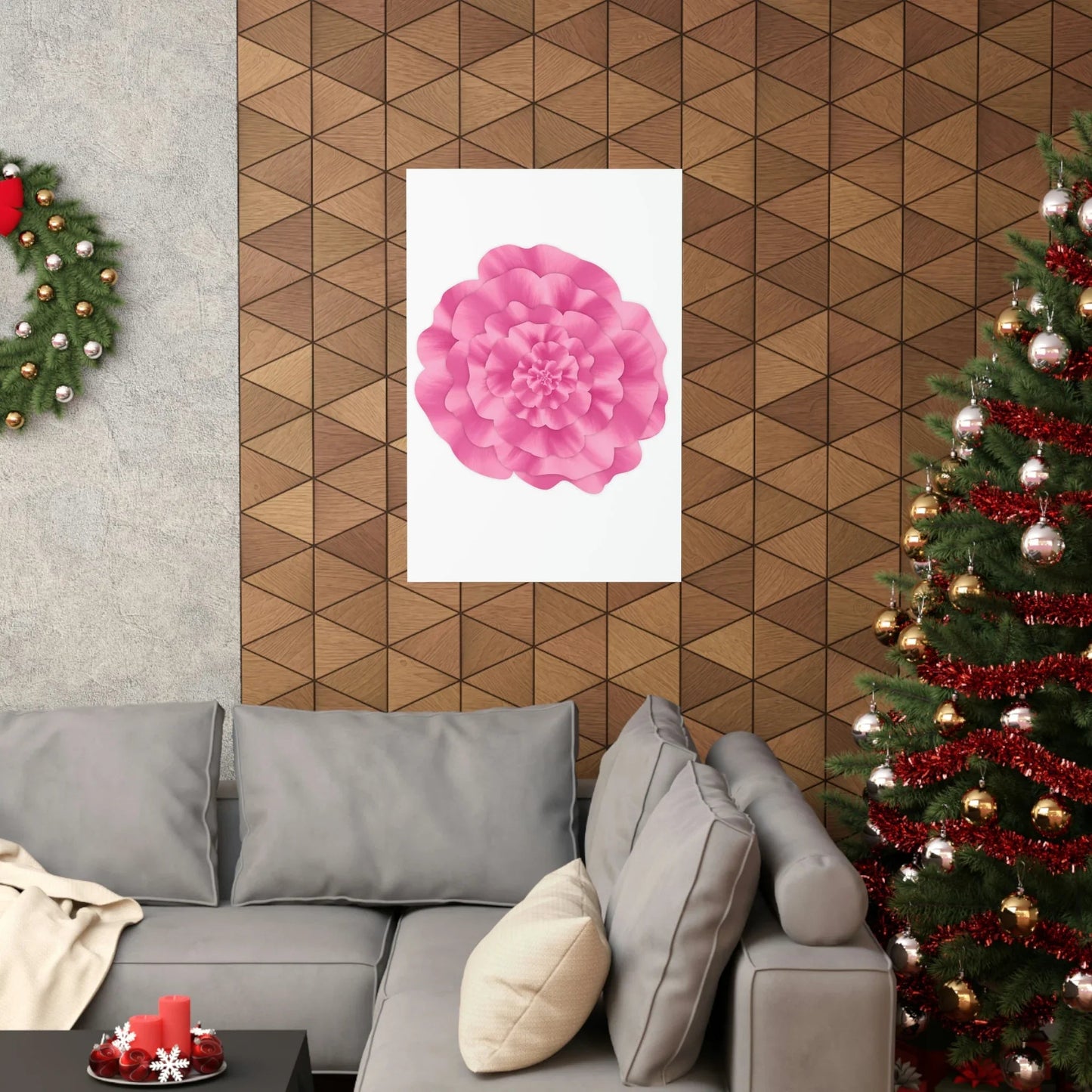 Peony Botanical Print – Unframed Wall Art