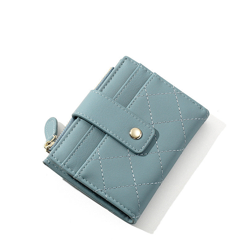 Fashion Short Women's Creative Zipper Purse