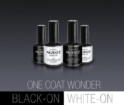 Akzentz Black-On No-Cleanse Top Color for Chrome