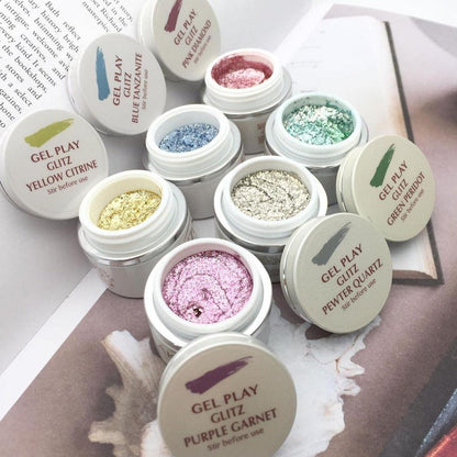 Akzentz Gel Play - Glitz Pewter Quartz