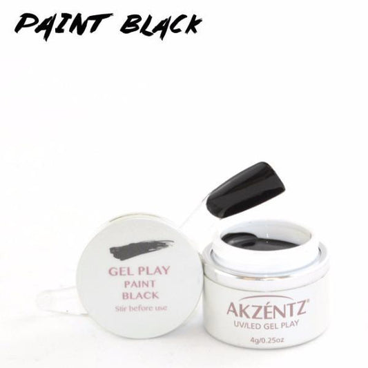 Akzentz Gel Play - Paint Black