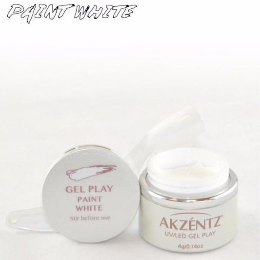Akzentz Gel Play - Paint White