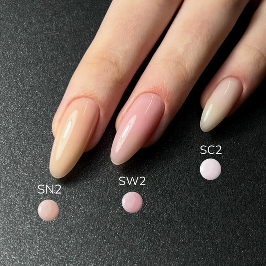 Akzentz Pro-Formance Hard Gel - Trinity Shades - Warm SW2