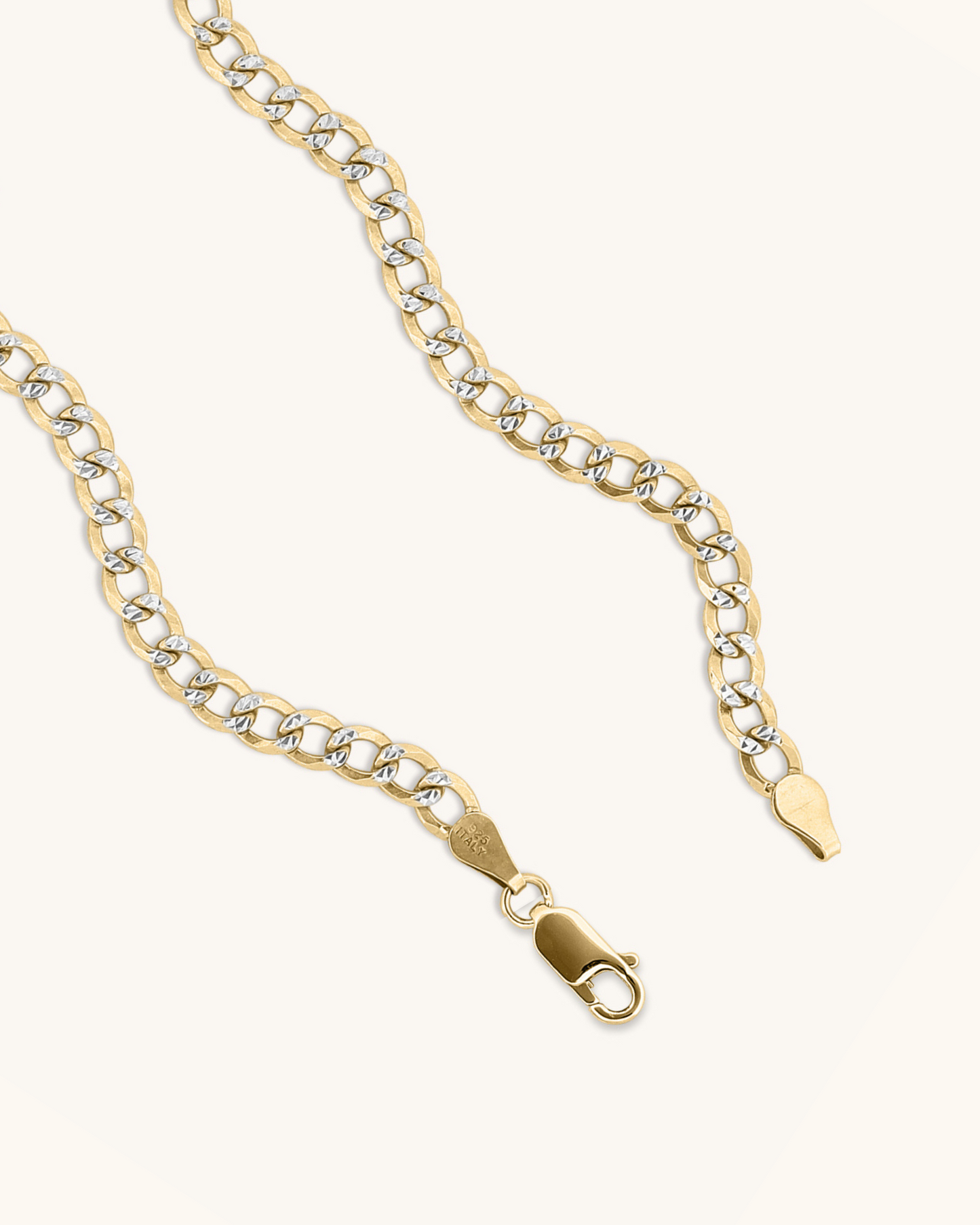 4mm Diamond Cut Cuban Chain