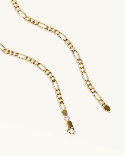 3mm Flat Figaro Chain