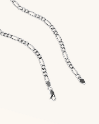 3mm Flat Figaro Chain