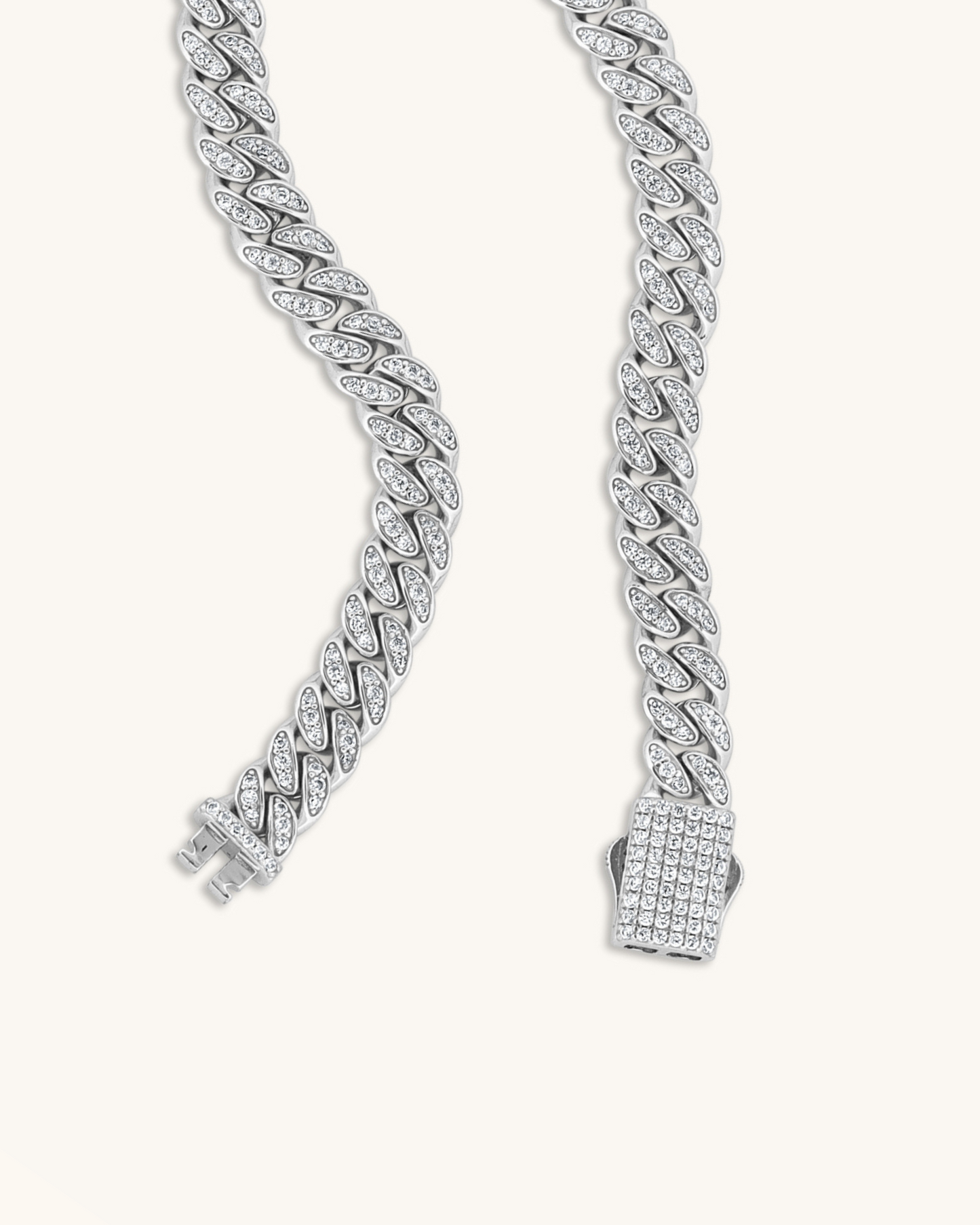 8mm Monaco Cuban Chain