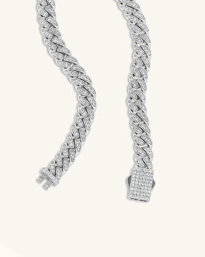 8mm Monaco Cuban Chain