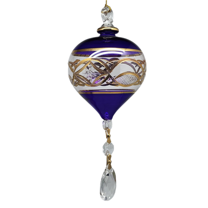 Royal Amethyst Teardrop Chandelier