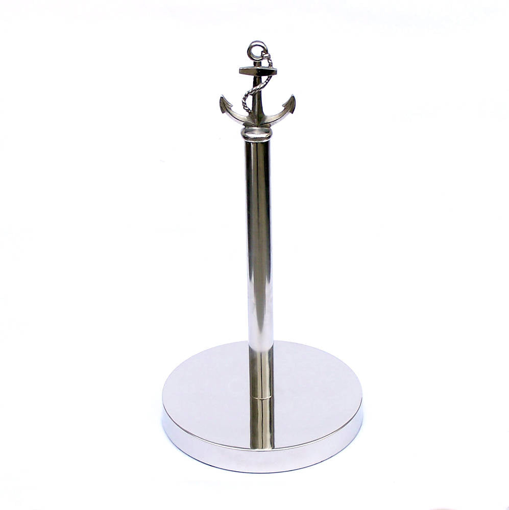 Chrome Anchor Extra Toilet Paper Holder 16""