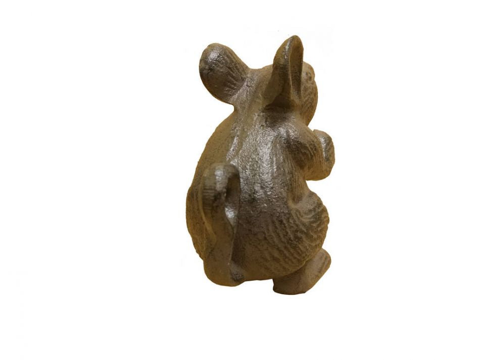 Cast Iron Mouse Door Stopper 5""
