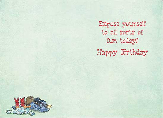 Birthday Card - Strip and Swipe