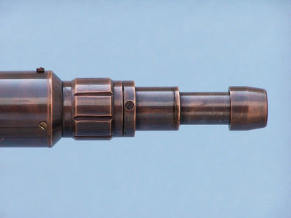 Floor Standing Antique Copper Anchormaster Telescope 65""