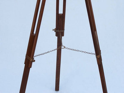 Floor Standing Antique Brass Galileo Telescope 65""