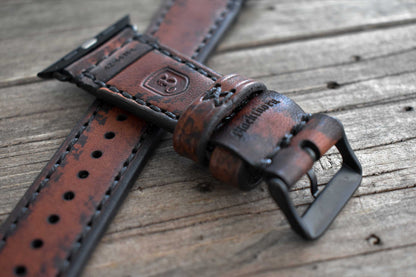 Apple Watch Strap - Antique Brown