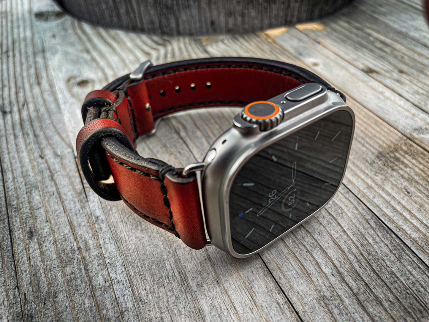 Apple Watch Strap - Medium Brown