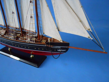 Wooden Atlantic Limited Model Sailboat 25""