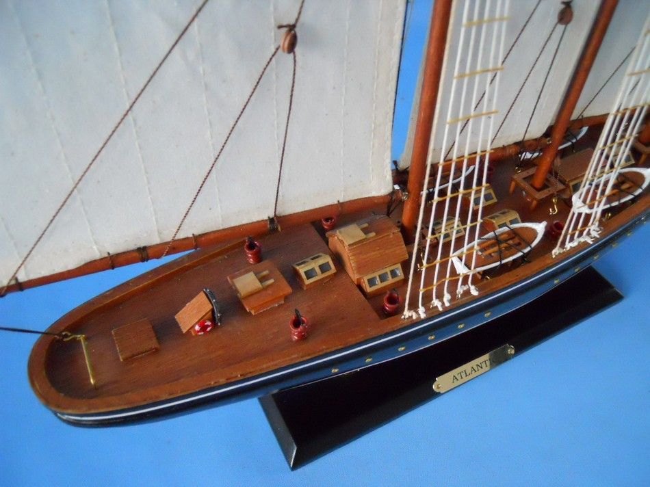 Wooden Atlantic Limited Model Sailboat 25""