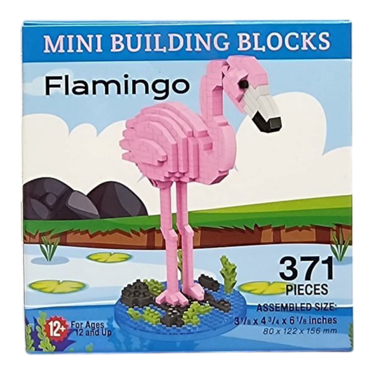 Mini Building Blocks - Flamingo