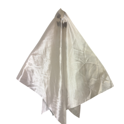 18 Inch Tall Hanging Ghost - Egg Shaped Head