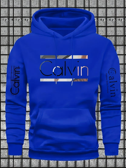 Mens Casual Versatile Hoodie Gal Letter Print