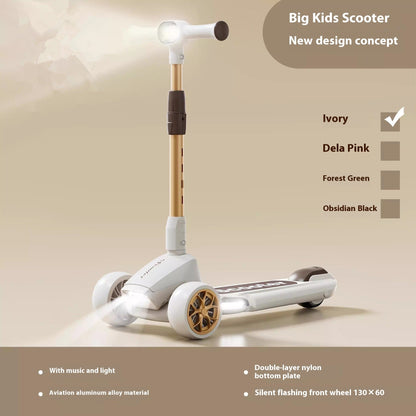 Foldable Scooter Music And Lighting
