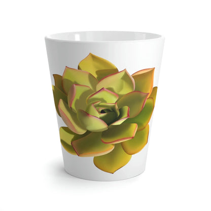 Noble Aeonium Succulent Ceramic Mug 12 oz