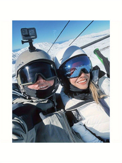 Extreme cold windproof breathable face mask and scarf w/ adjustable drawstring