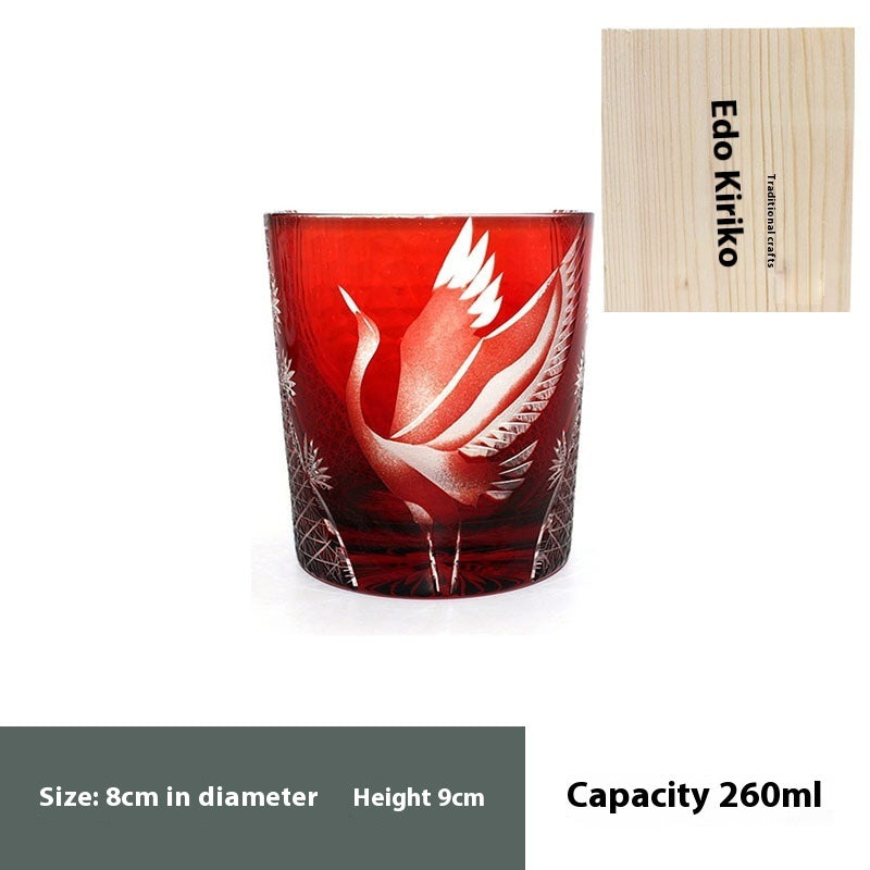 Cut Crystal Glass Handmade