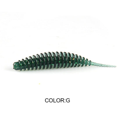 Micro Luer Soft Lure Soft Worm Fishing Topmouth Culter Mandarin Fish Weever Lure