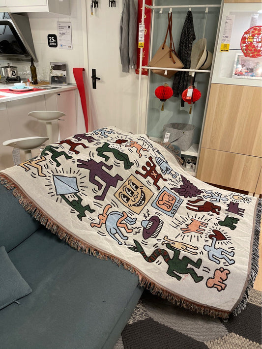 Sofa Blanket Decorative Blanket Outdoor Camping