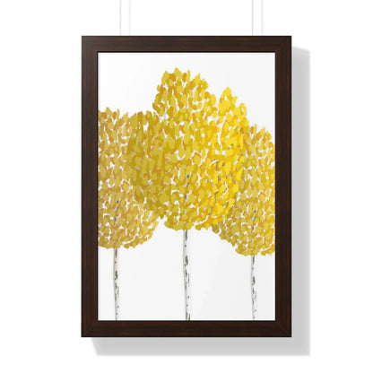 Fall Aspen Framed Print – Wall Art