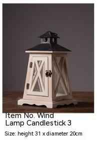 American Country Castle Lighthouse Storm Lantern Domestic Ornaments