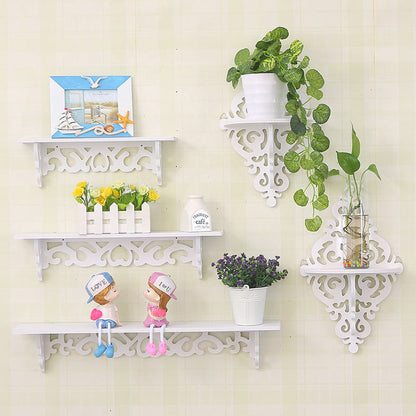 One-word Partition Dormitory Wall Wall Decoration Shelf