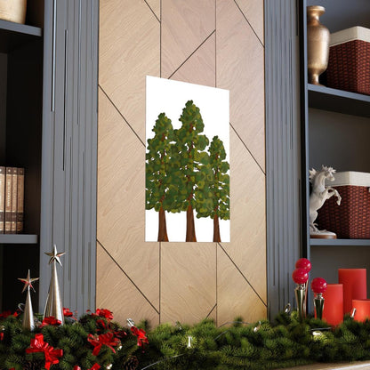 Coastal Redwood Print – Unframed Wall Art