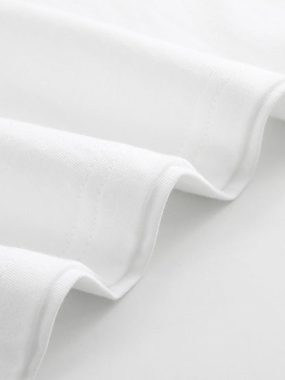 Men's Breathable Cotton "C" T-shirt