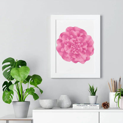 Peony Framed Print – Botanical Wall Art