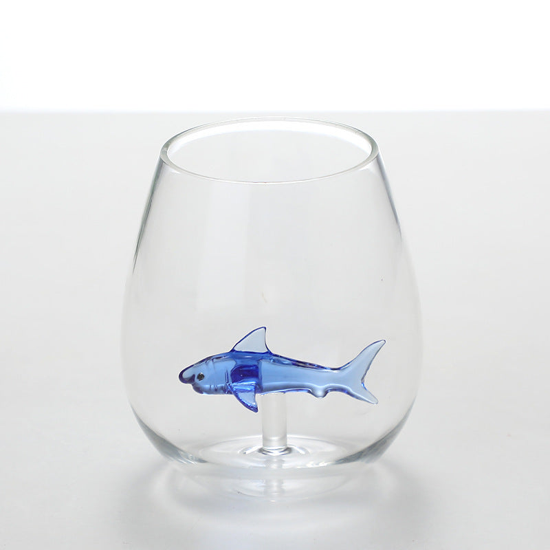 Creative Three-dimensional Animal And Plant Shape Milk Juice Glass Cup
