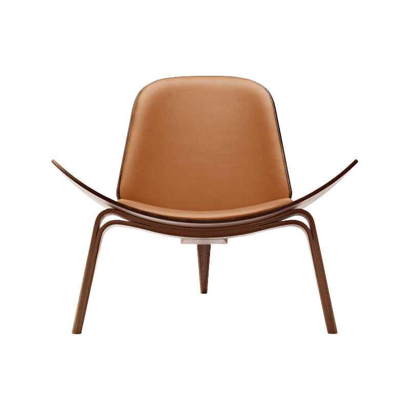 Nordic Smile Shell Chair Living Room Backrest Armchair Airplane Chair