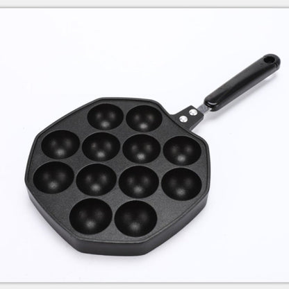 Fish Balls Quail Eggs Grill Pan Takoyaki