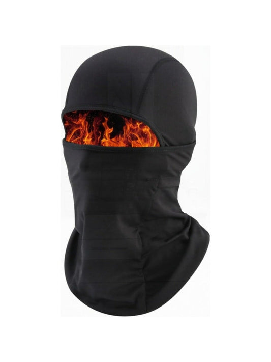 Extreme cold windproof breathable face mask and scarf w/ adjustable drawstring