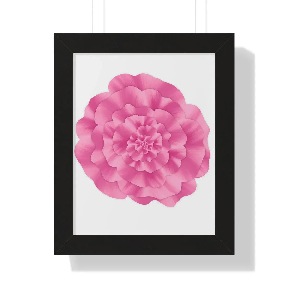 Peony Framed Print – Botanical Wall Art