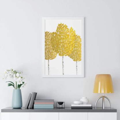 Fall Aspen Framed Print – Wall Art