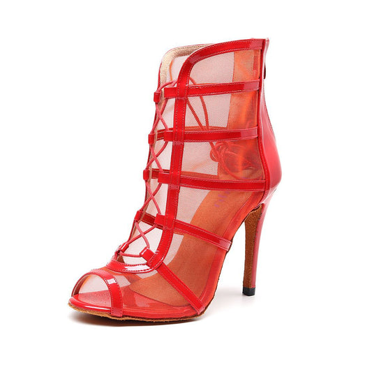 Latin-style Soft-soled High Heels In European And American Styles